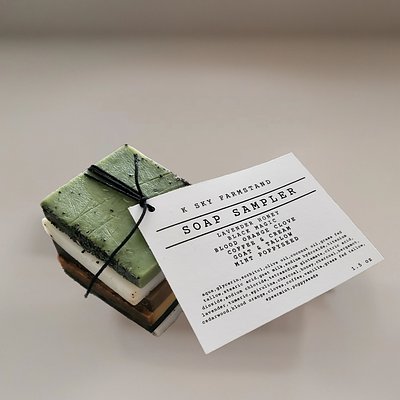 Homemade Goat Soap Sampler