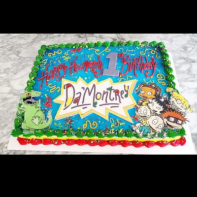 Half Sheet Cake- Serves 24-48 