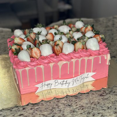 Sheet Cake & Cupcake Cake