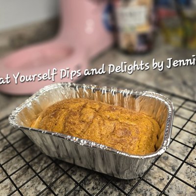 Cinnamon Crunch Pumpkin Bread ( 1 Mini loaf) 