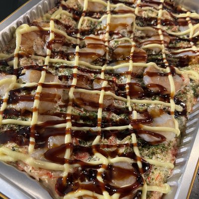 Large Crab & Shrimp Sushi Bake