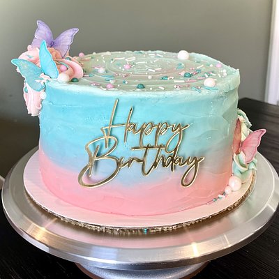 8 Inch -2 Layer Cake-feeds Apx 15