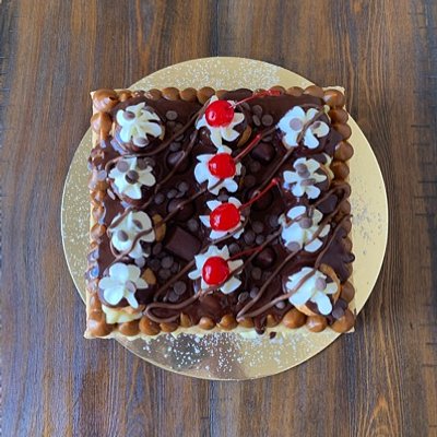 Milhojas-Profiterol Grande 12 Porciones 