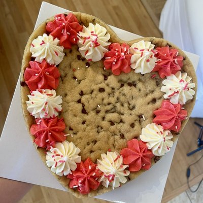 Heart Cookie Cake - 10in