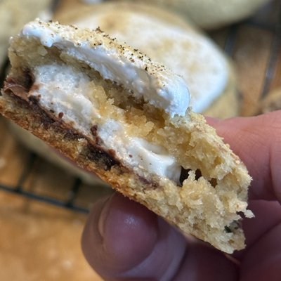 Sourdough S’mores Stuffed Cookies (2)