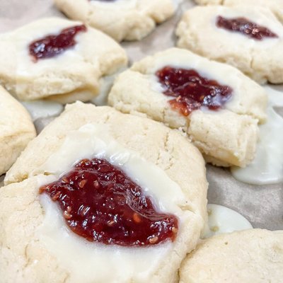 White Chocolate Raspberry Cardamom Cookies
