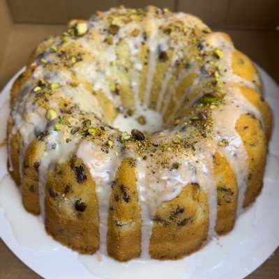Pistachio Pound Cake