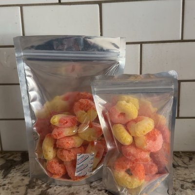 Freeze Dried Peach Rings