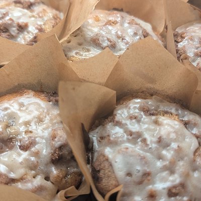 Banana Cinnamon Crumb Muffins