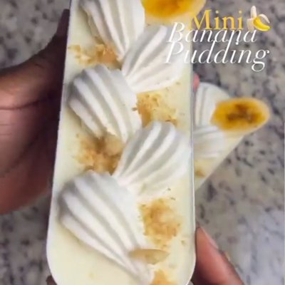 Mini Banana Pudding Dozen 
