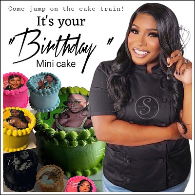   It’s Your Birthday Mini Cake Round Only ! 