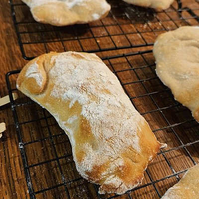 Sourdough Ciabatta Rolls (x5)