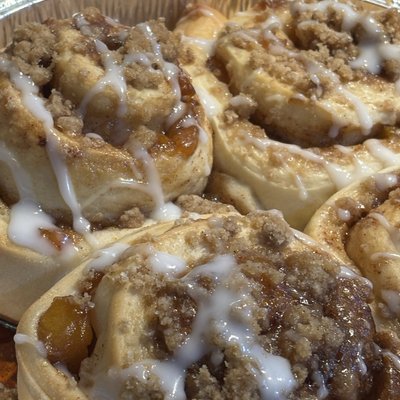 5-Peach Cobbler Cinnamon Rolls 
