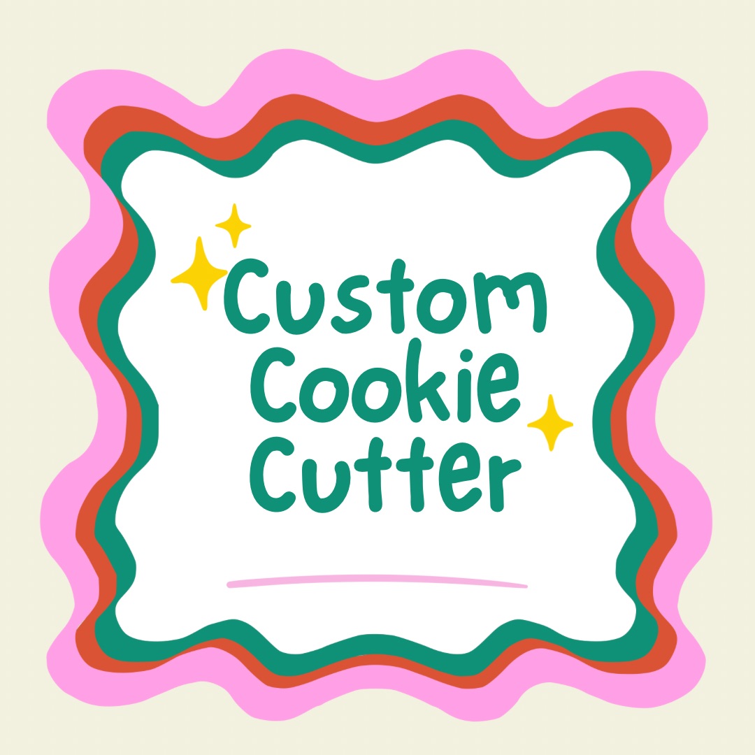 Custom 3D Printed Cookie Cutter