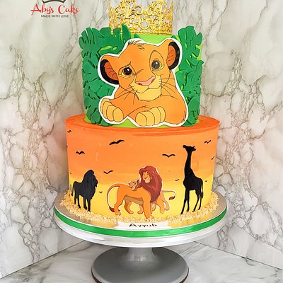 2 Tiers Kids Cake