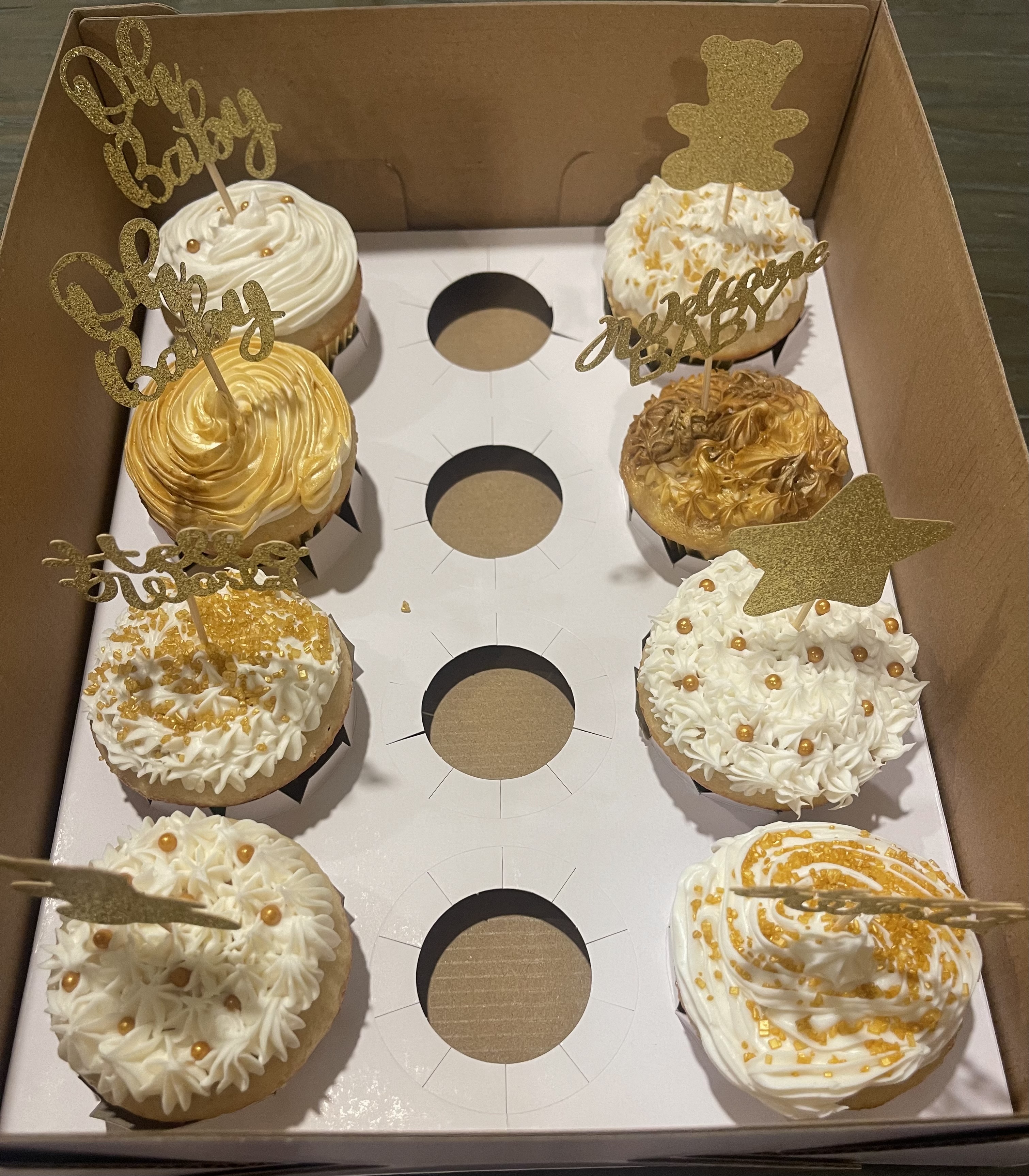 Gender Reveal Cupcakes