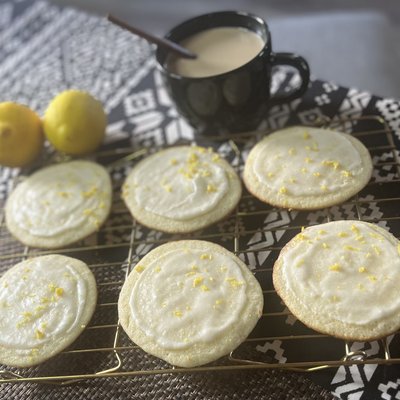 Lemon Pound Cake Cookies Dozen