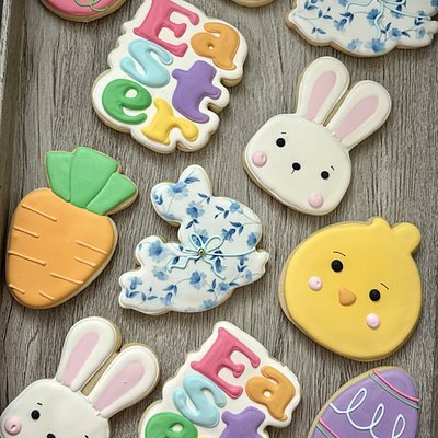 Assorted Easter Cookies 1 Dozen