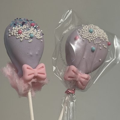Cotton Candy Cake Pop