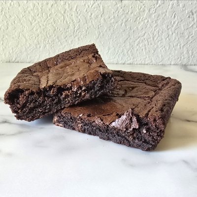 Fudgey Sourdough Brownies 