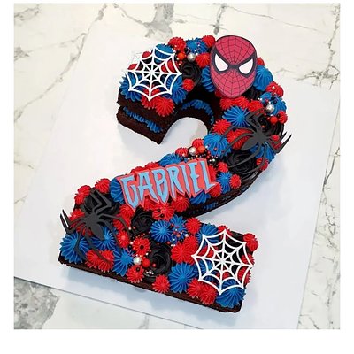 Number Cake Large, Medium 