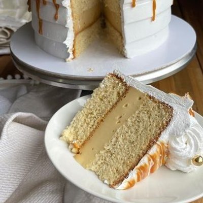 3 Leches Cake + Flan✨️ 8" - 20 cm MEDIUM