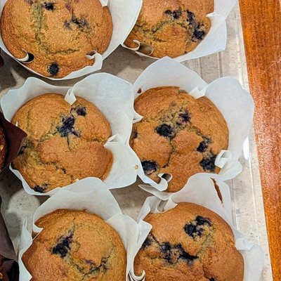 Lemon Blueberry Muffins (Dairy Free) 4 Pack
