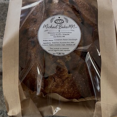 Cinnamon Raisin Sourdough