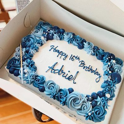 Quarter Sheet Cake 
