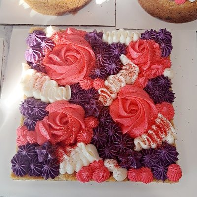 Square Cookie Cake 8x8