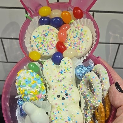 Blue Bunny Treat Box 