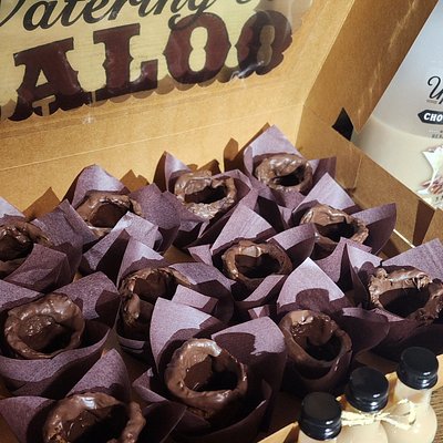 12 Cookies Shots & Melting Chocolate Plain