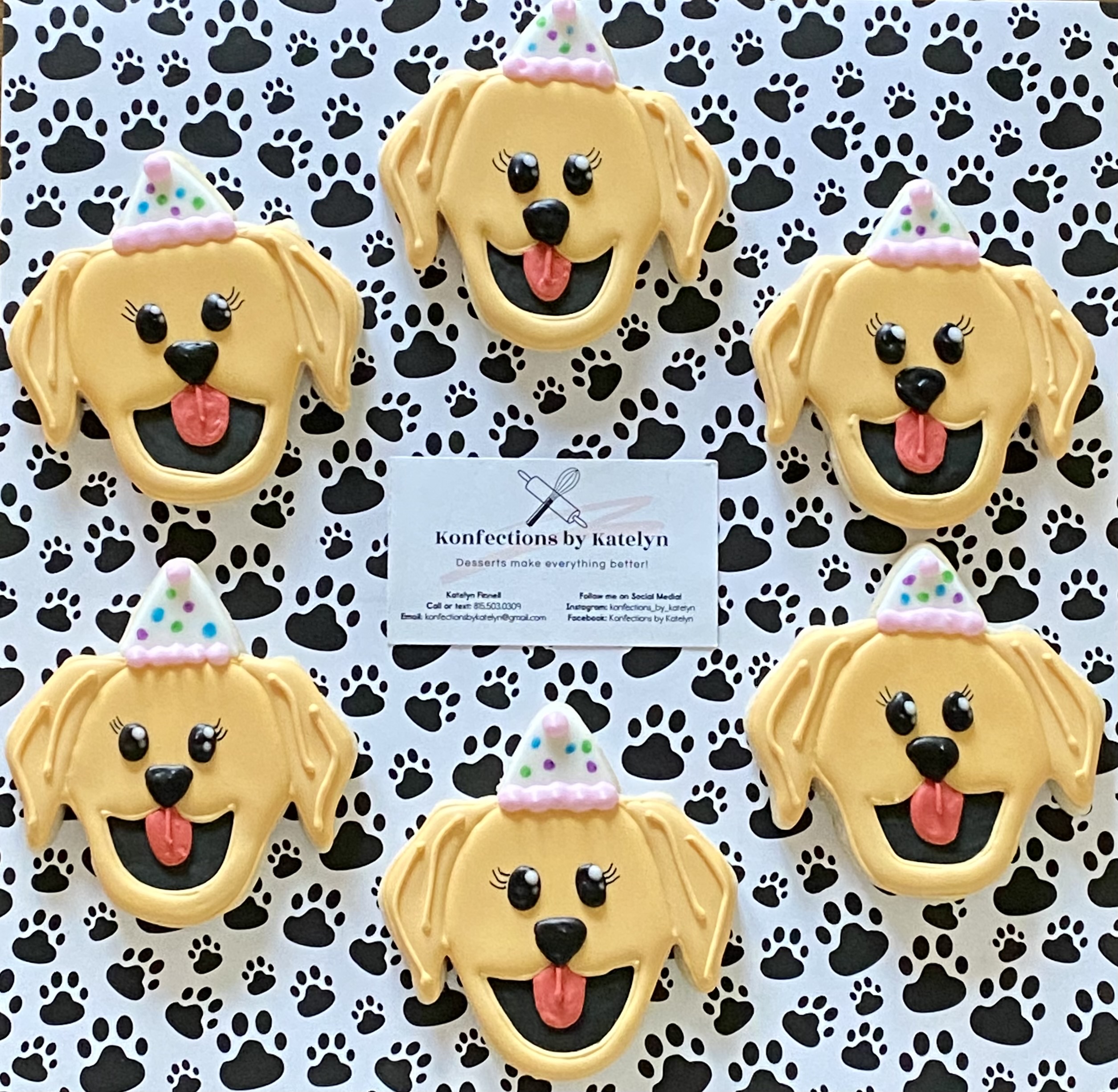 Custom Themed Decorated Cookie Set