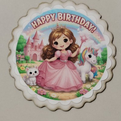 Decorated Children's Birthday Cookies 