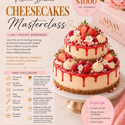 Cheesecakes Masterclass