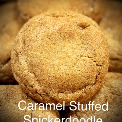Caramel Stuffed Snickerdoodle 