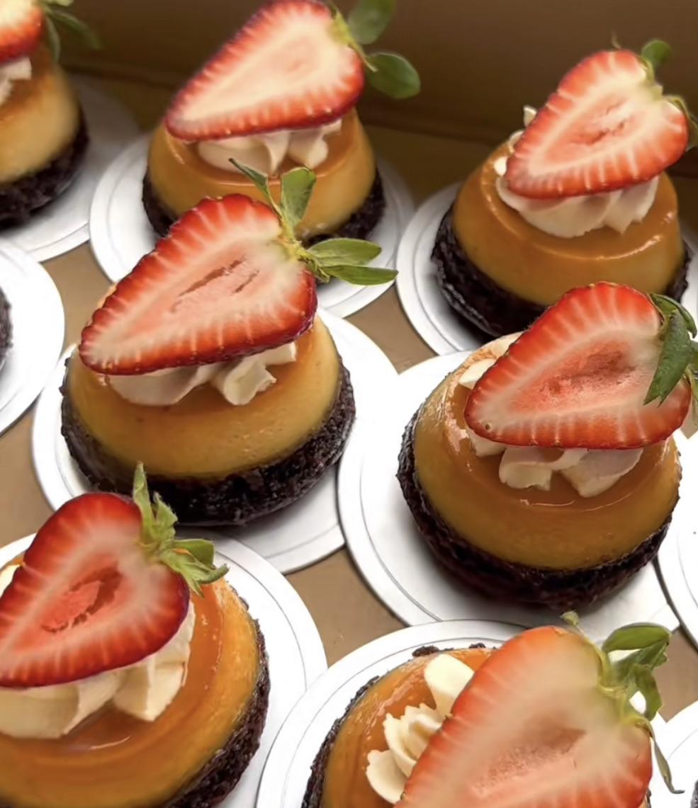 Mini Chocoflanes By The Dozen 