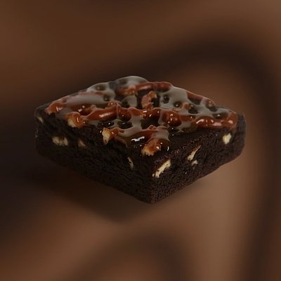 Salted Caramel Crunch Brownie