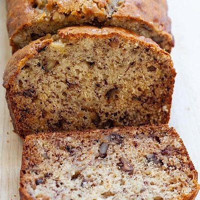 Banana Nut Loaf Bread