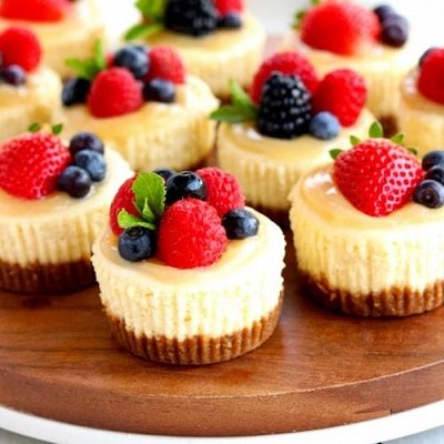 Gluten Free Mini Cheesecakes 12 Pack