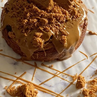 Biscoff Cookie Butter Cinnamon Roll