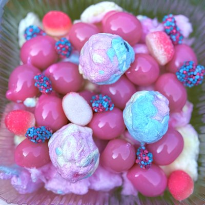 Crack Candied Grapes Tray