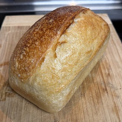 Plain Sourdough Loaf: Sandwich Loaf