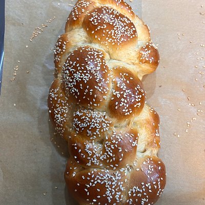 Challa with Sesame Seed topping