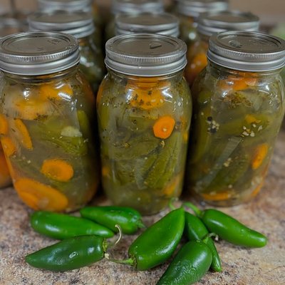 Mexican Style Pickles Jalapeños 