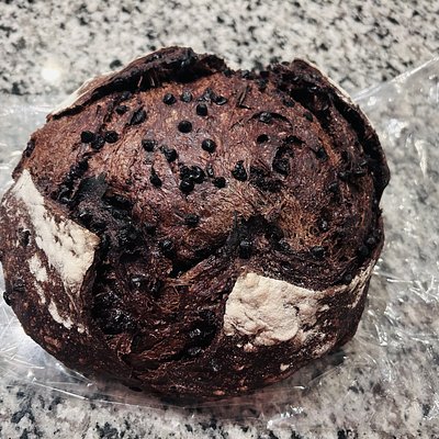 Double Chocolate Sourdough Round Loaf