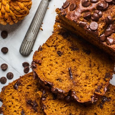 Pumpkin Bread With Chocolate Chips