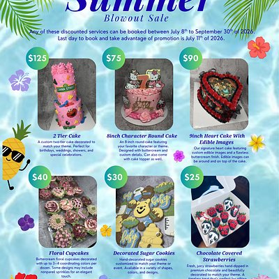 Summer Blowout Sale