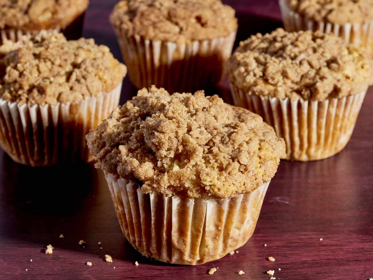 Apple Crumble Muffins