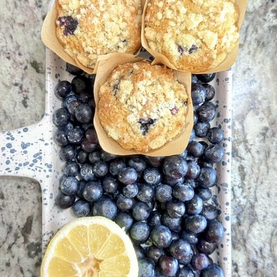 Blueberry Lemon Muffins - Dozen
